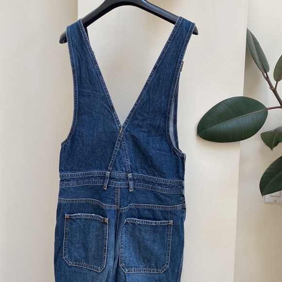 AG Adriano Goldschmied Mabel Denim Overalls Sz S - Picture 6 of 9